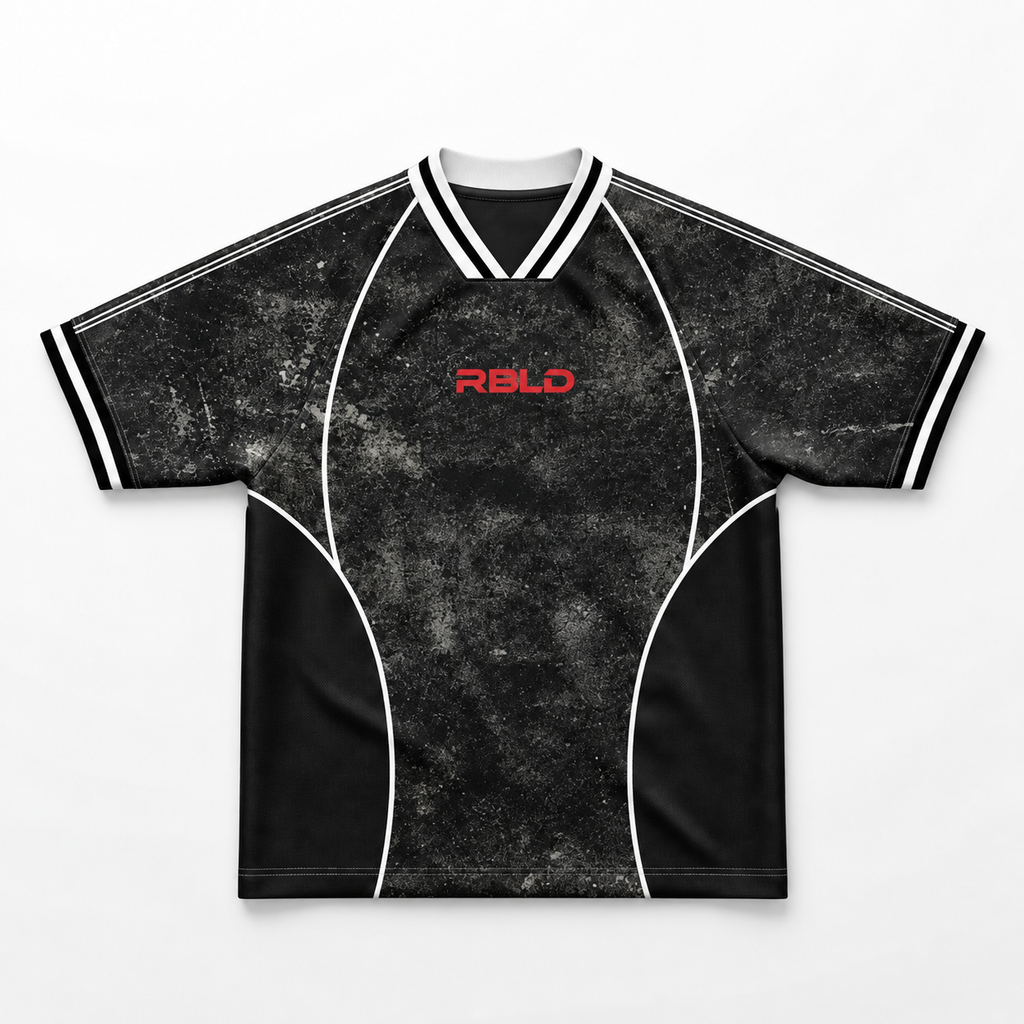 VOL.04 JERSEY BLACK/RED - RISE FROM ZERO