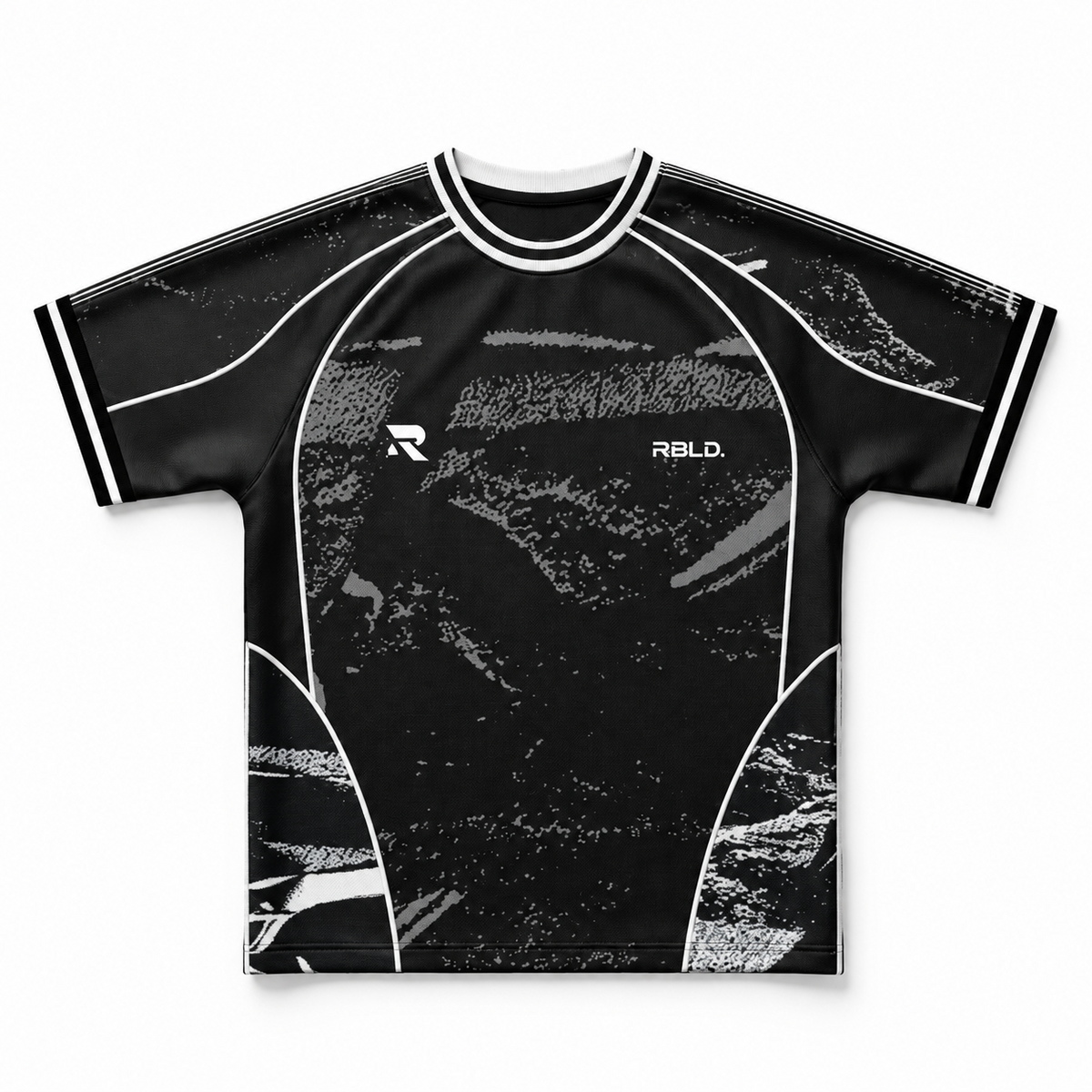 VOL.04 JERSEY BLACK/WHITE - RISE FROM ZERO