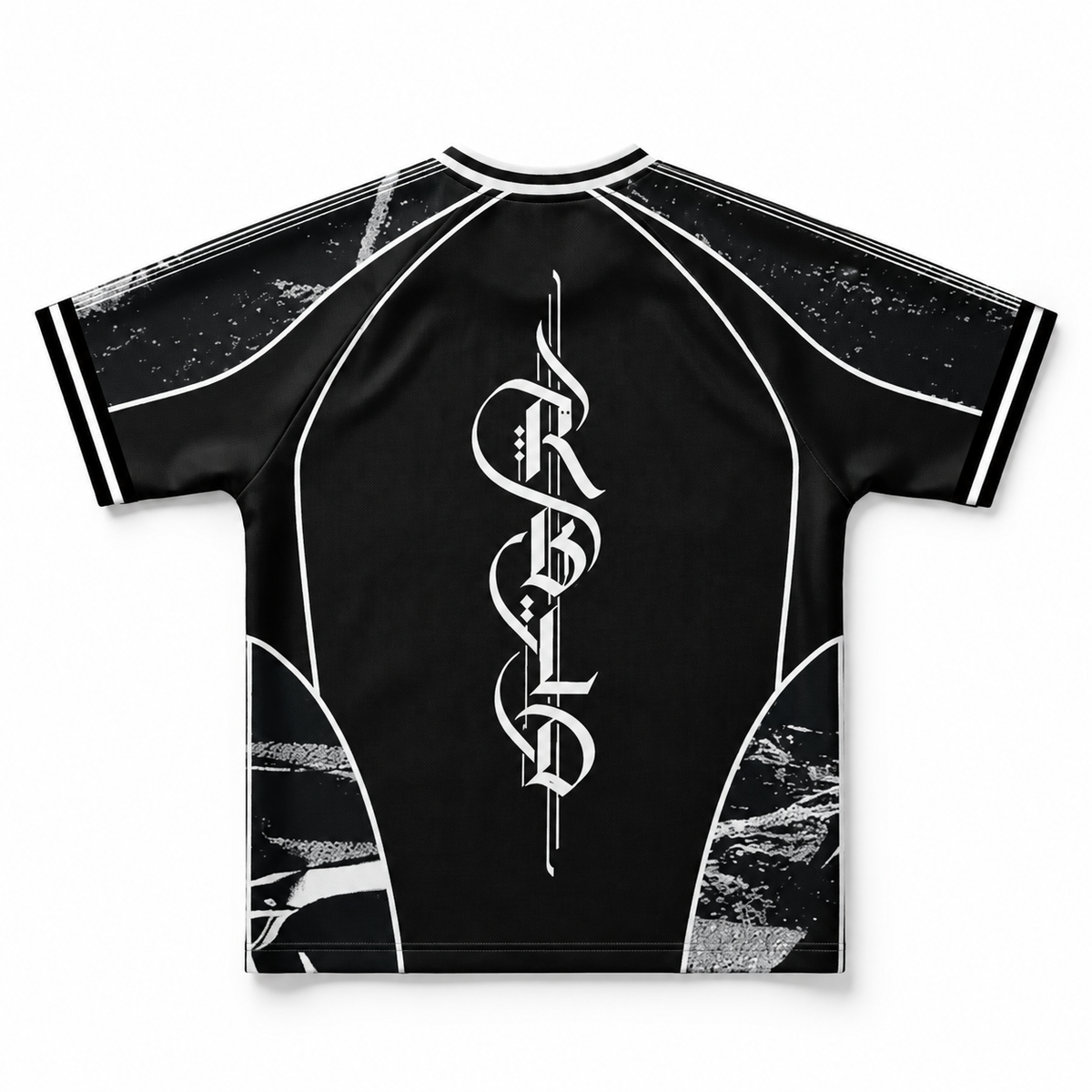 VOL.04 JERSEY BLACK/WHITE - RISE FROM ZERO