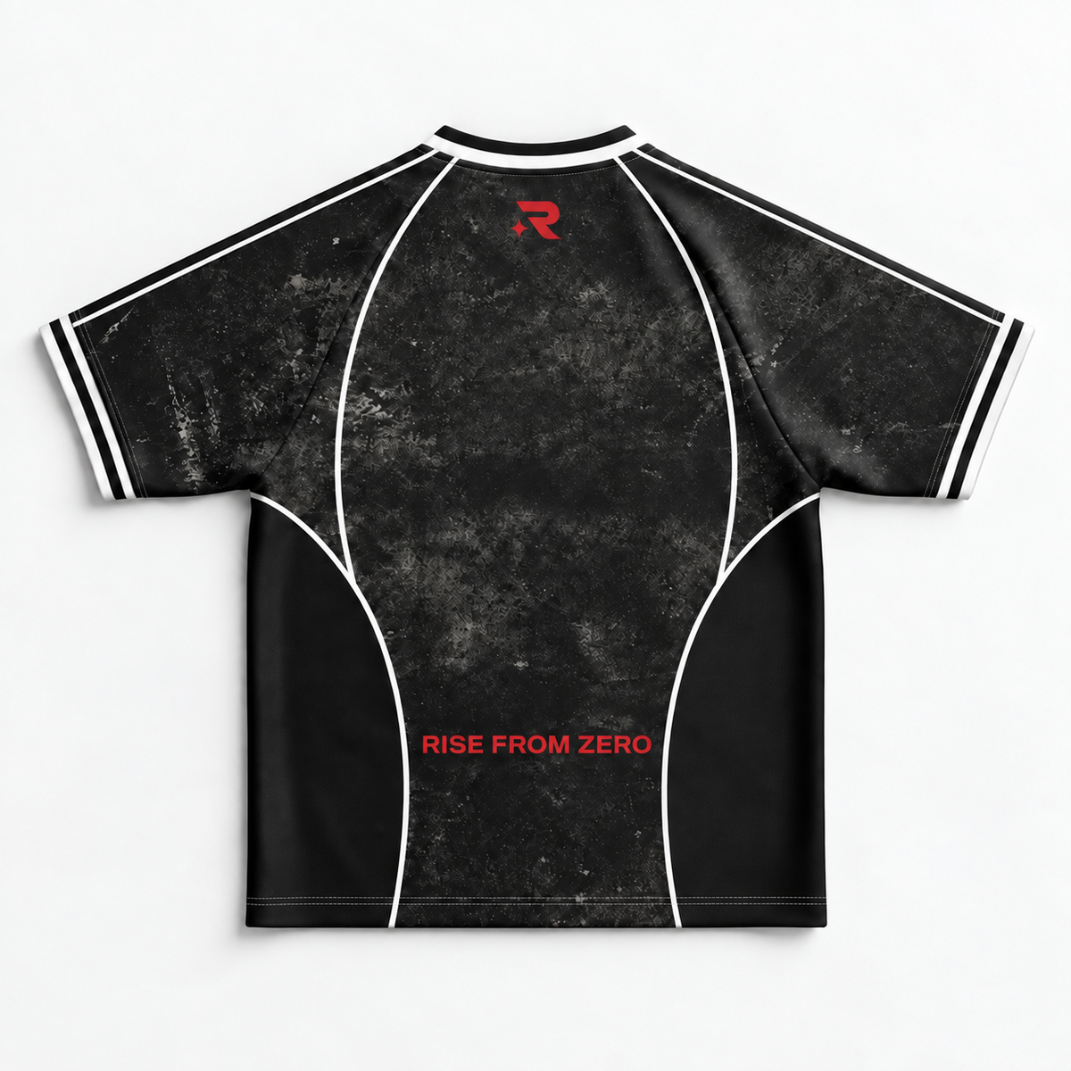 VOL.04 JERSEY BLACK/RED - RISE FROM ZERO
